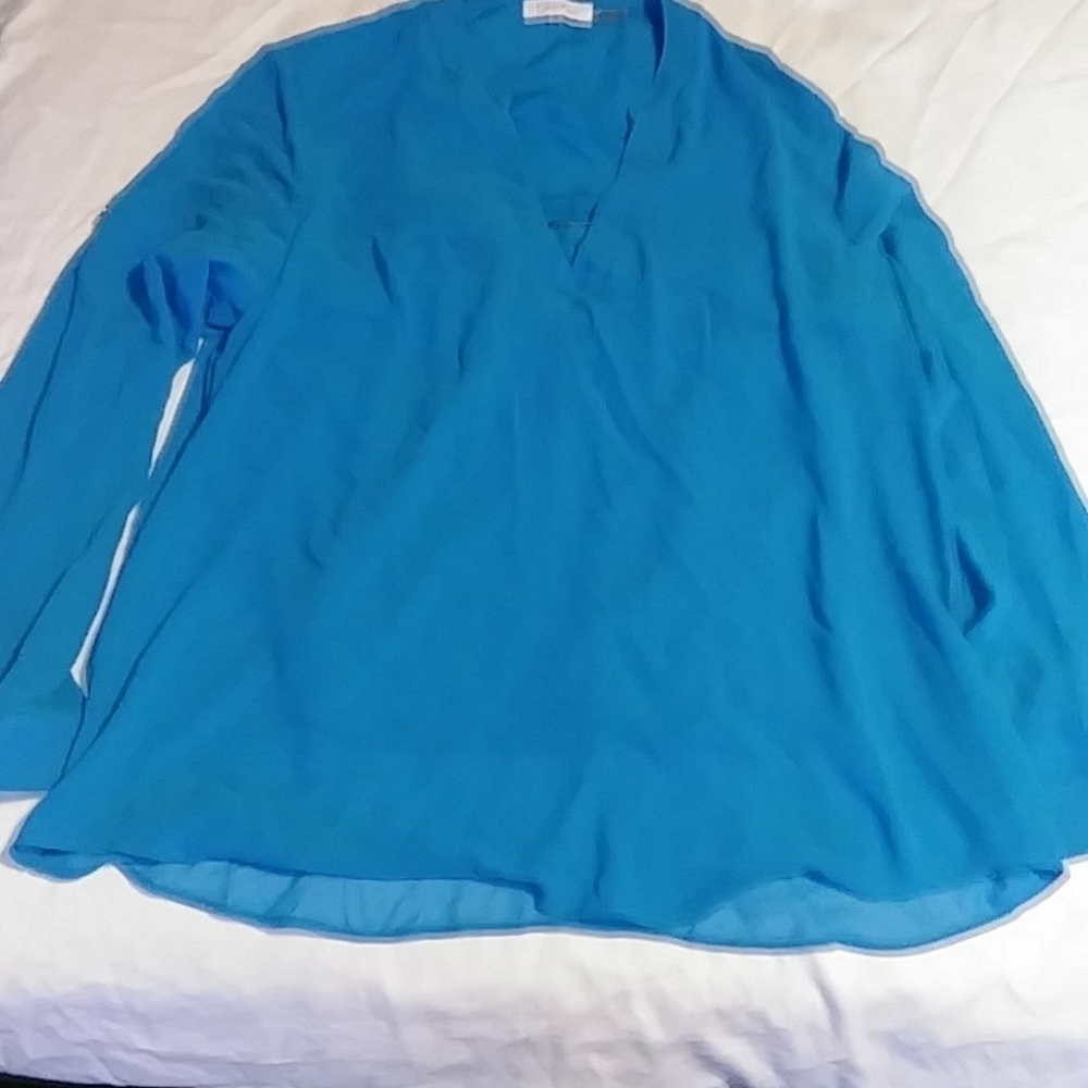 Calvin Klein layered womens top